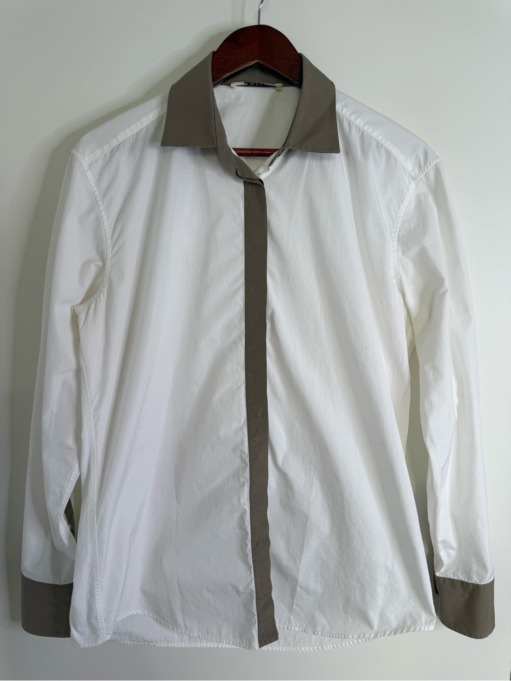 Bally 100% Cotton Button Down Size 12